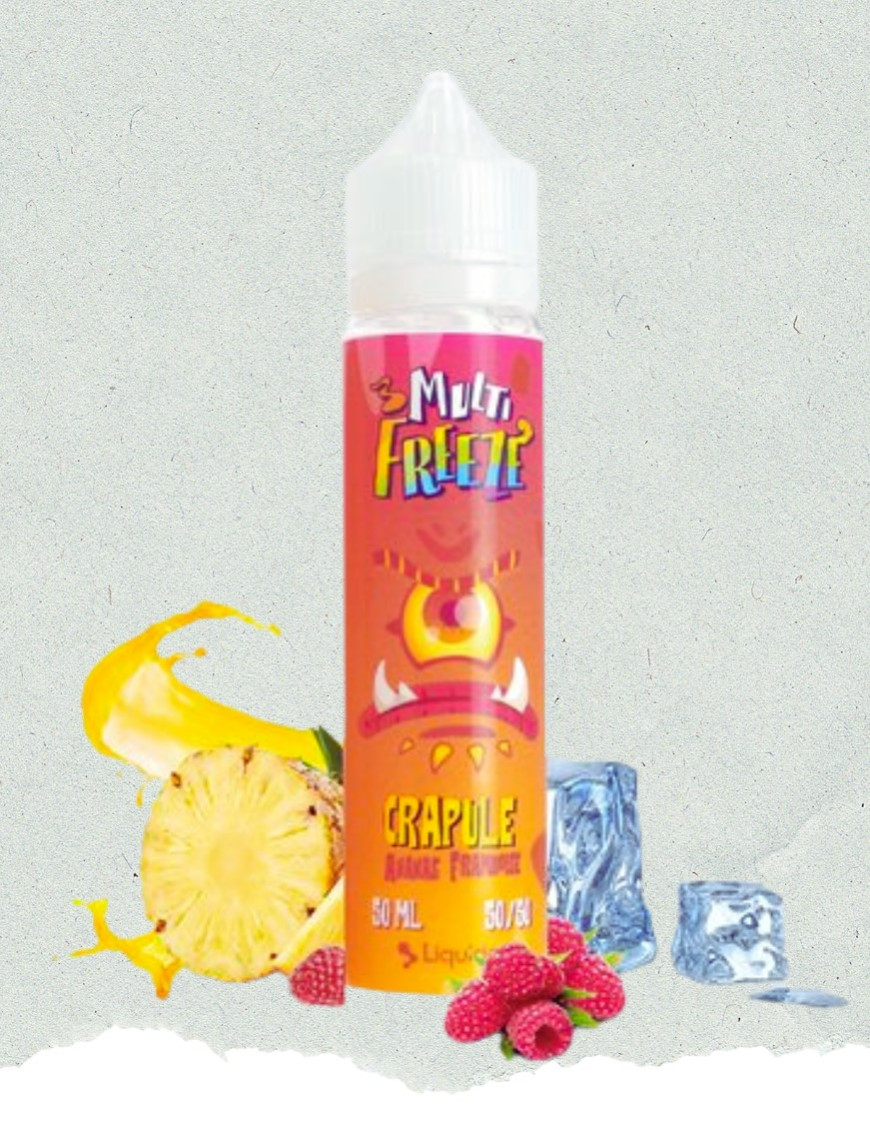 E-Liquide Crapule 50ml - Multi Freeze