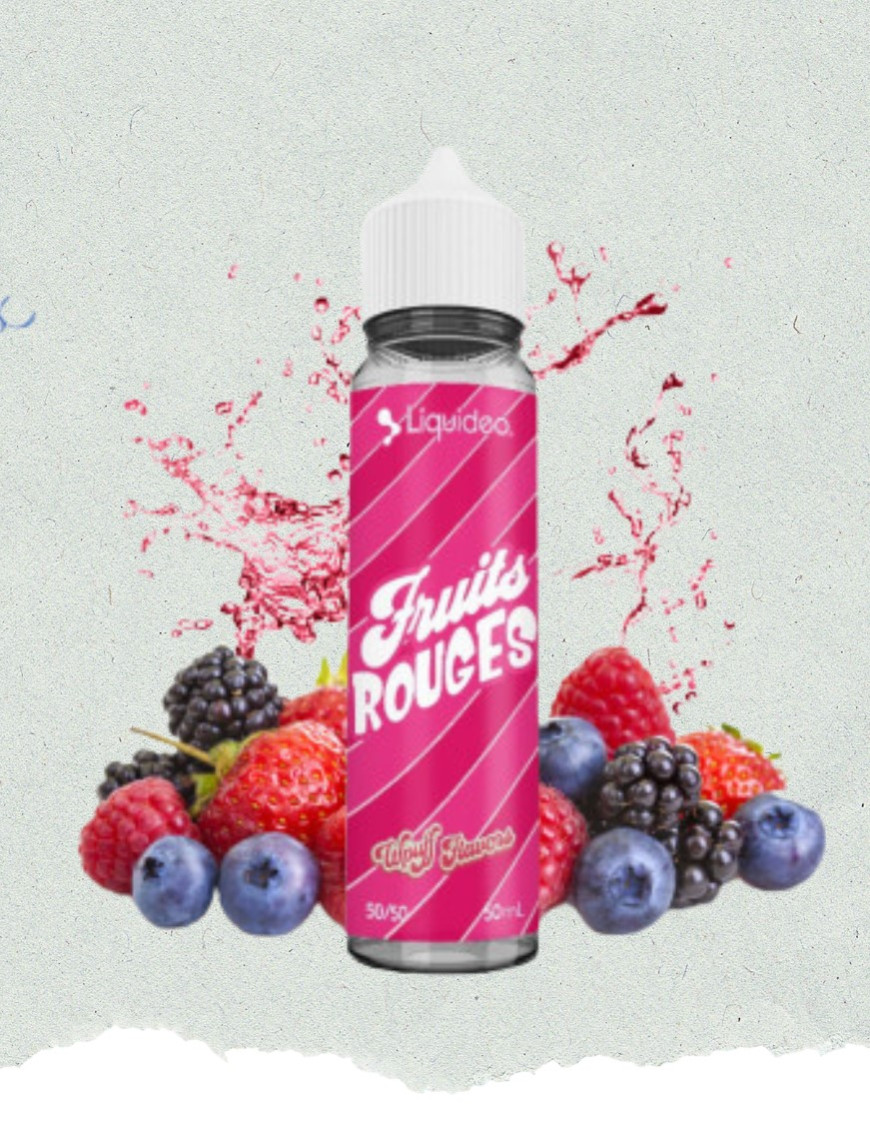 Fruits Rouges 50ML - Wpuff Flavors Liquideo