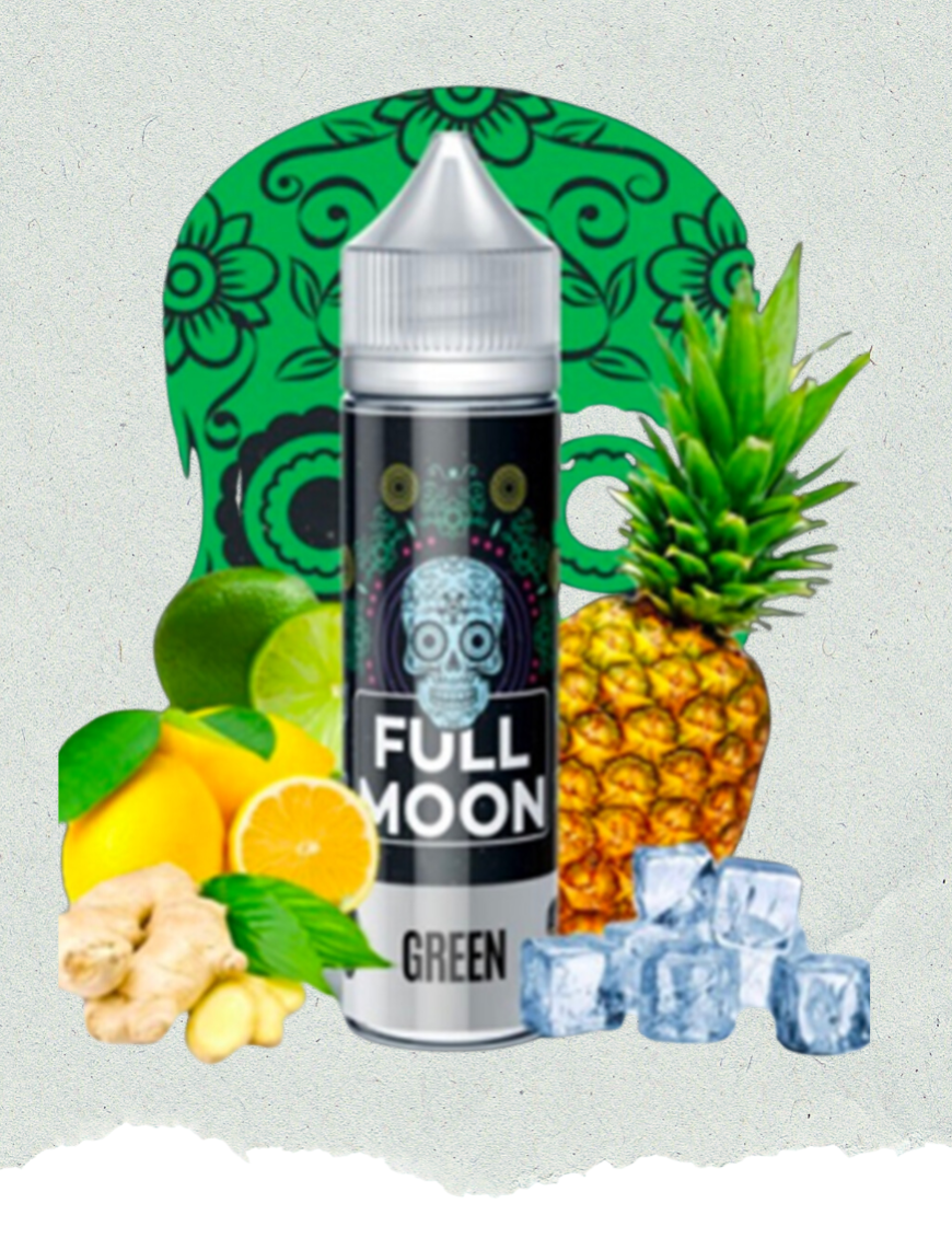 E liquide Green -  50ML - Full Moon