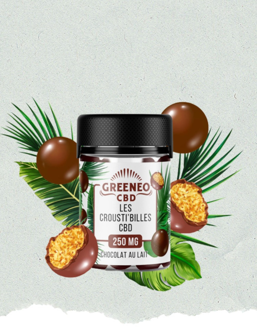 Crousti'billes CBD - Chocolat au Lait - 250 mg