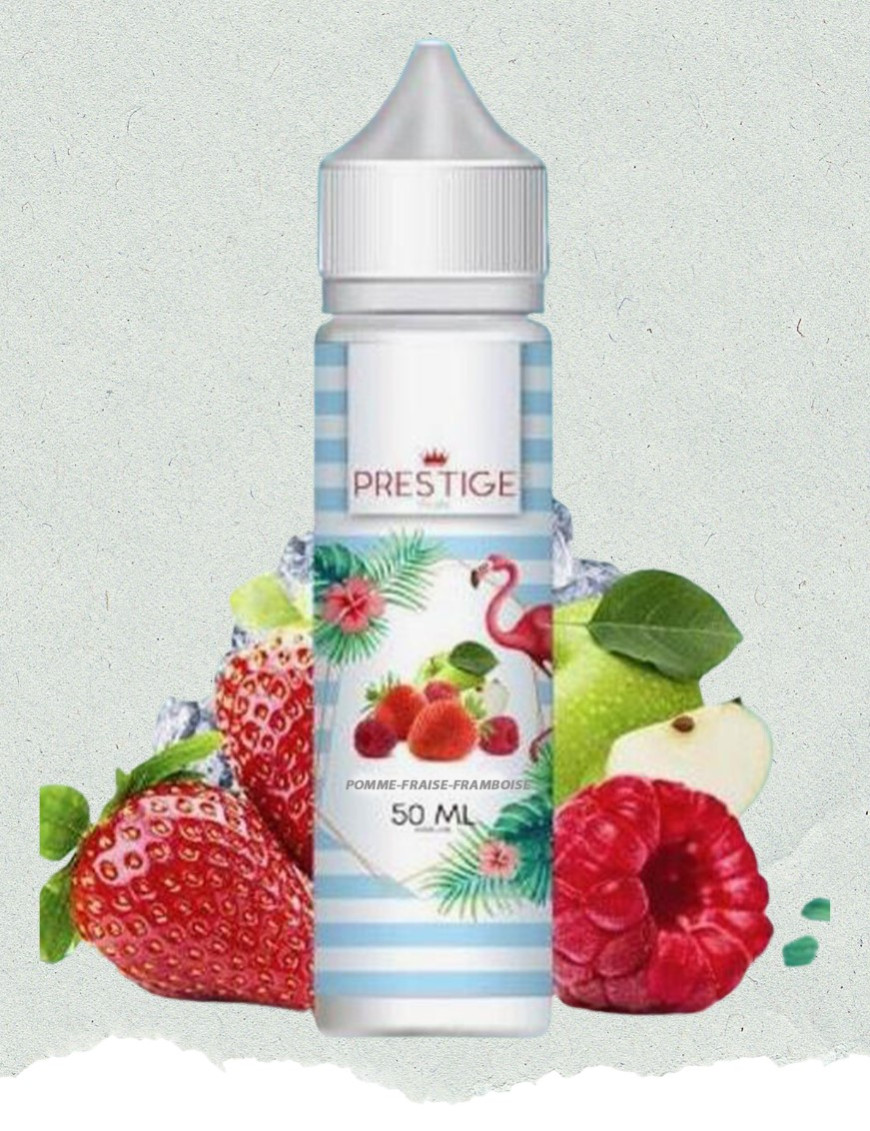 Pomme, Fraise, Framboise 50ml-Prestige Fruits