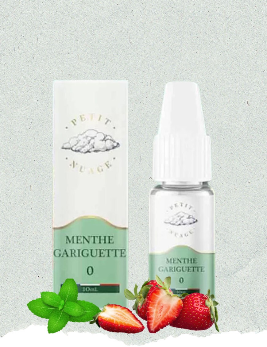 Menthe Gariguette 10ml - Petit Nuage