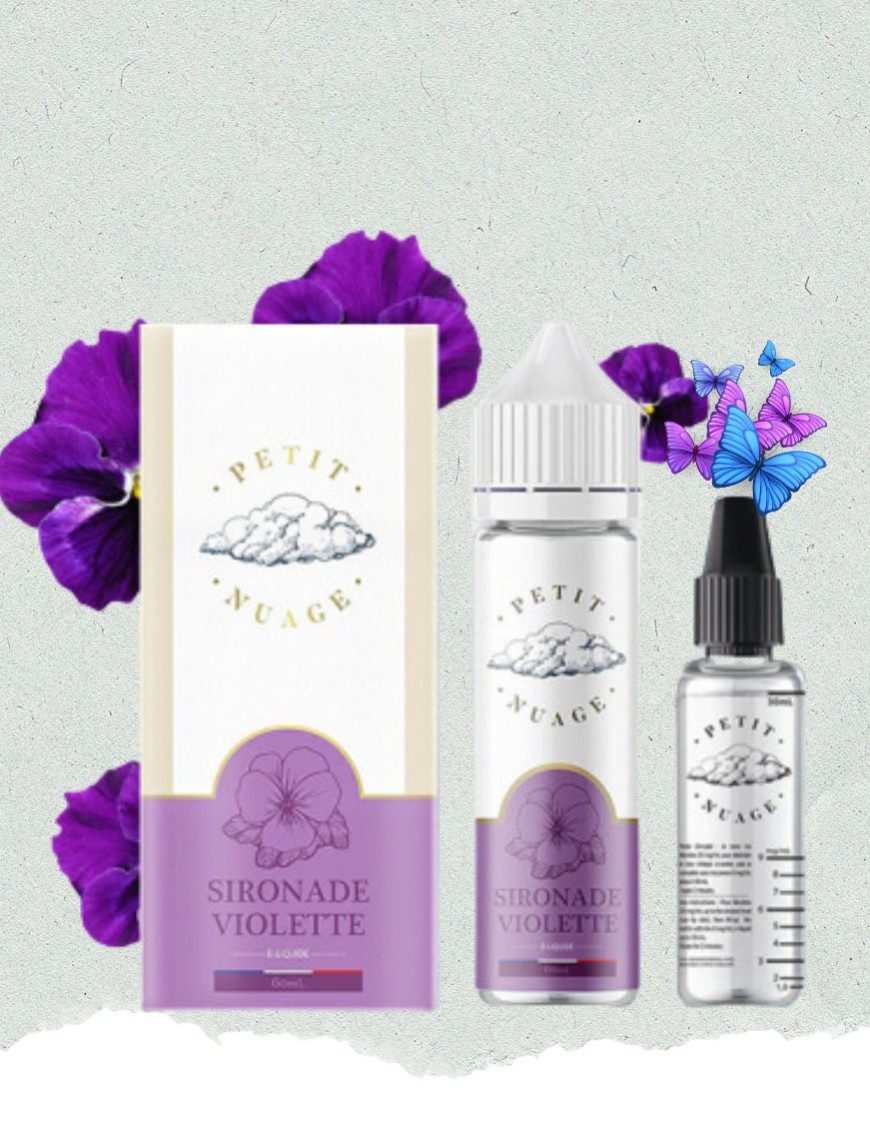 Sironade Violette 60ml - Petit Nuage