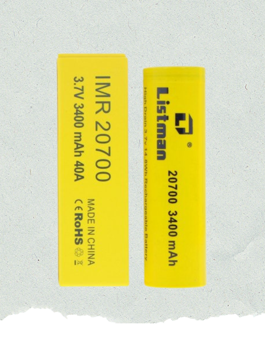 Accu 20700 3400Mah-Listman