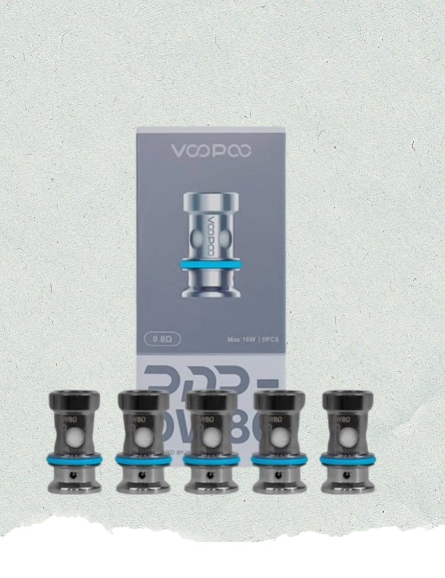 Résistances PNP DW 60/ 5PCS - VOOPOO