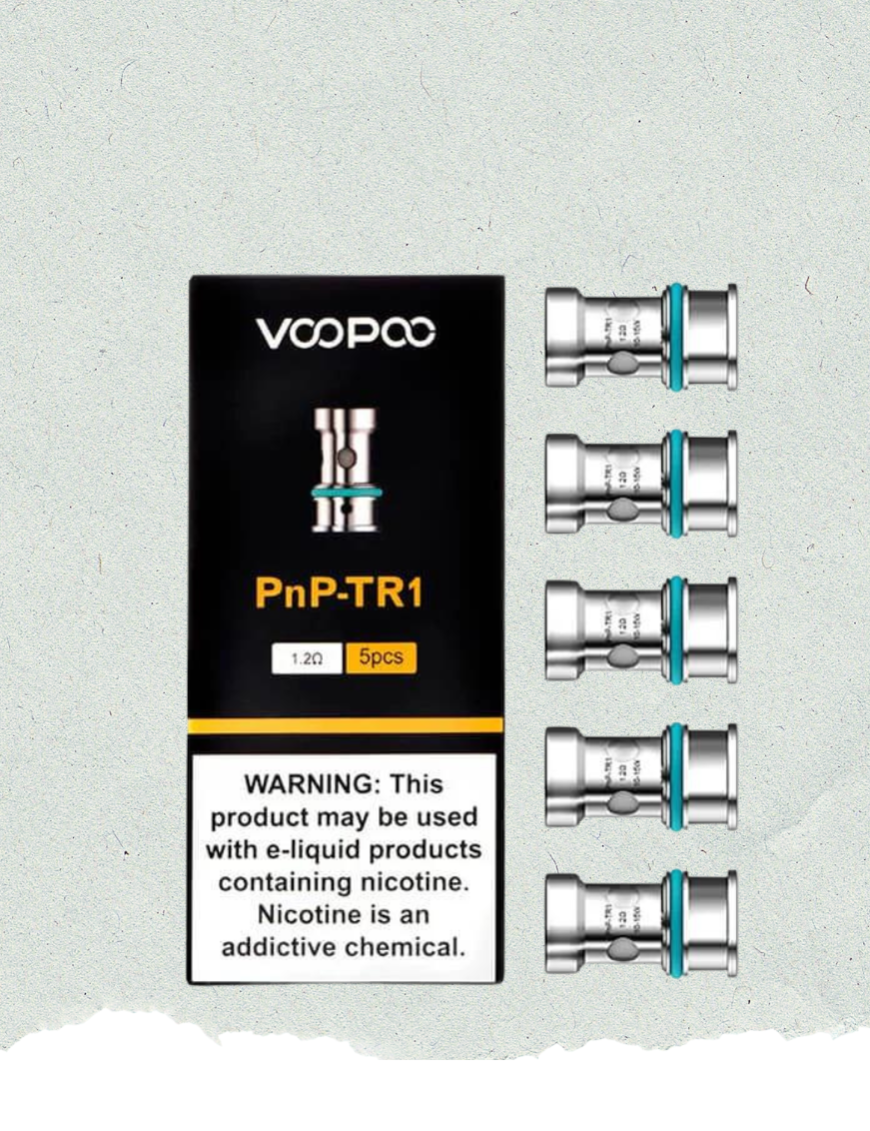 Résistances PnP TR1 (1.2)  Voopoo (pack de 5)