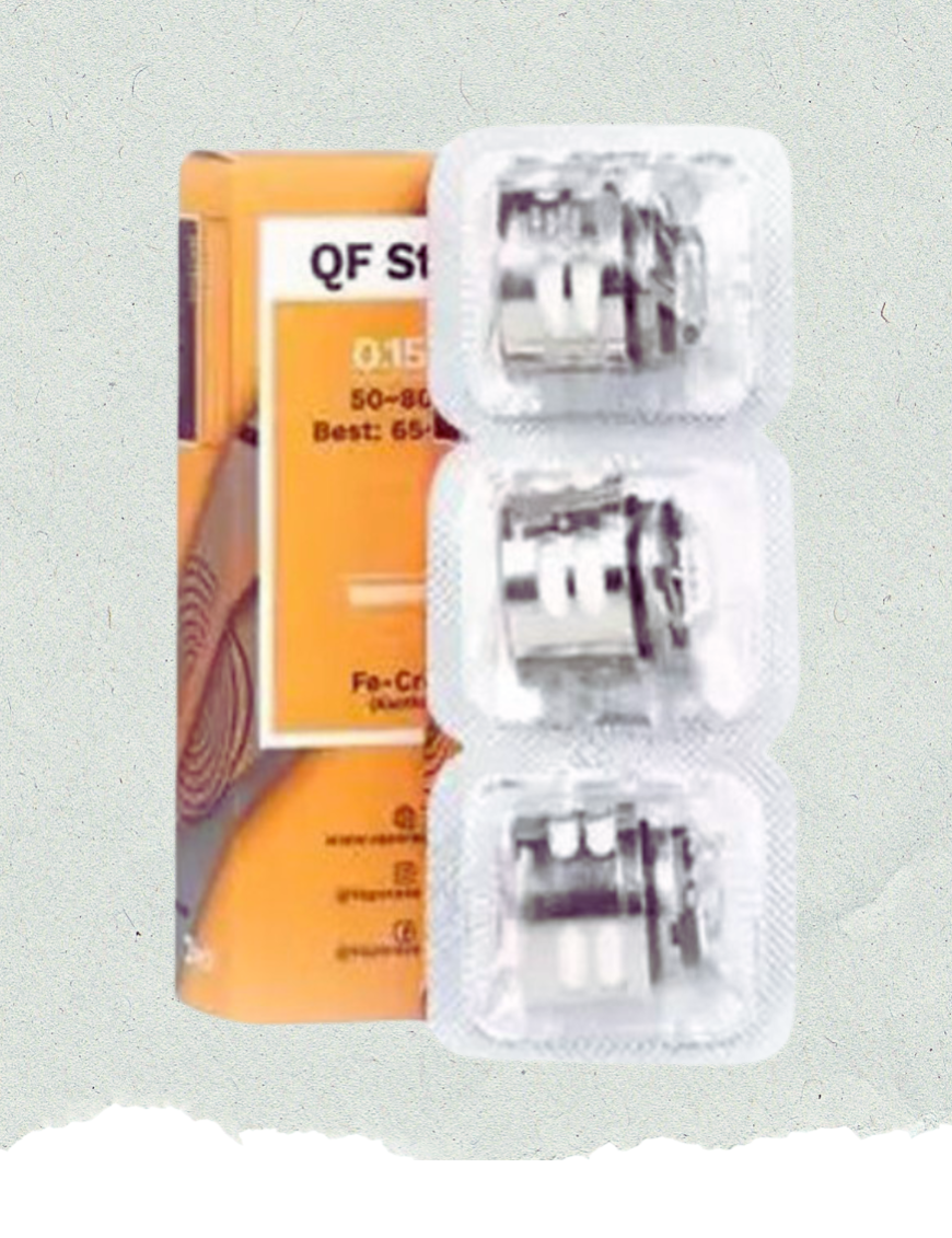 Résistances QF Strip 0.15Ω -Vaporesso  (3pcs)