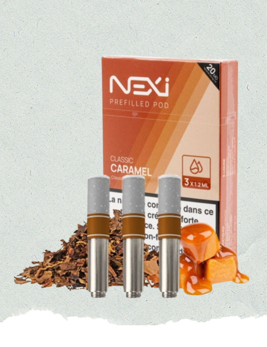 Cartouches Classic Caramel Nexi One - Par 3 - Aspire