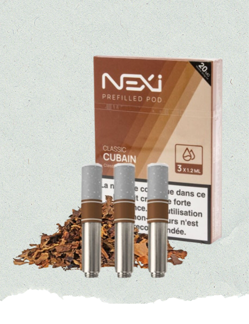 Cartouches Classic Cubain Nexi One - Par 3 - Aspire