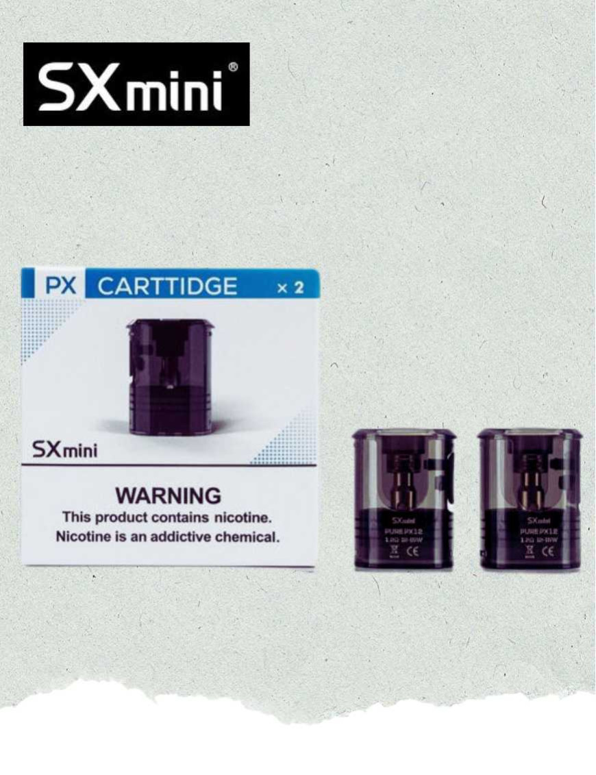 Cartouches Puremax PX / 2PCS - SX MINI