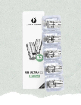 Résistance UB- ULTRA /5PCS-LOST VAPE