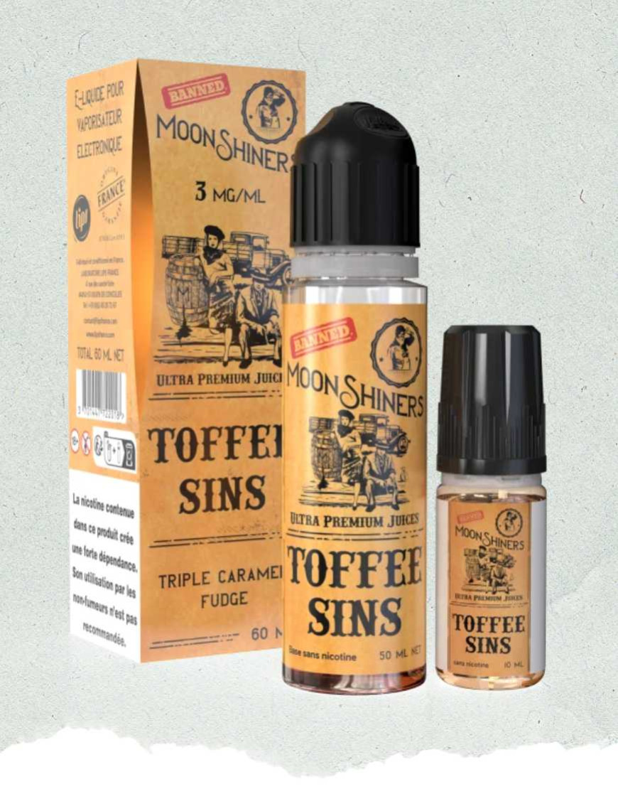 Toffee Sins 60ML -  MOONSHINERS