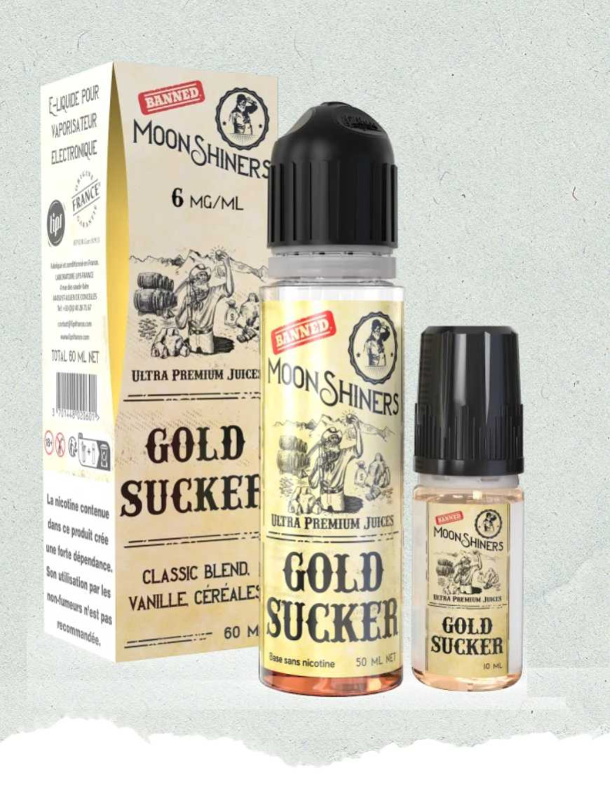 Gold Sucker 60ML - MOONSHINER