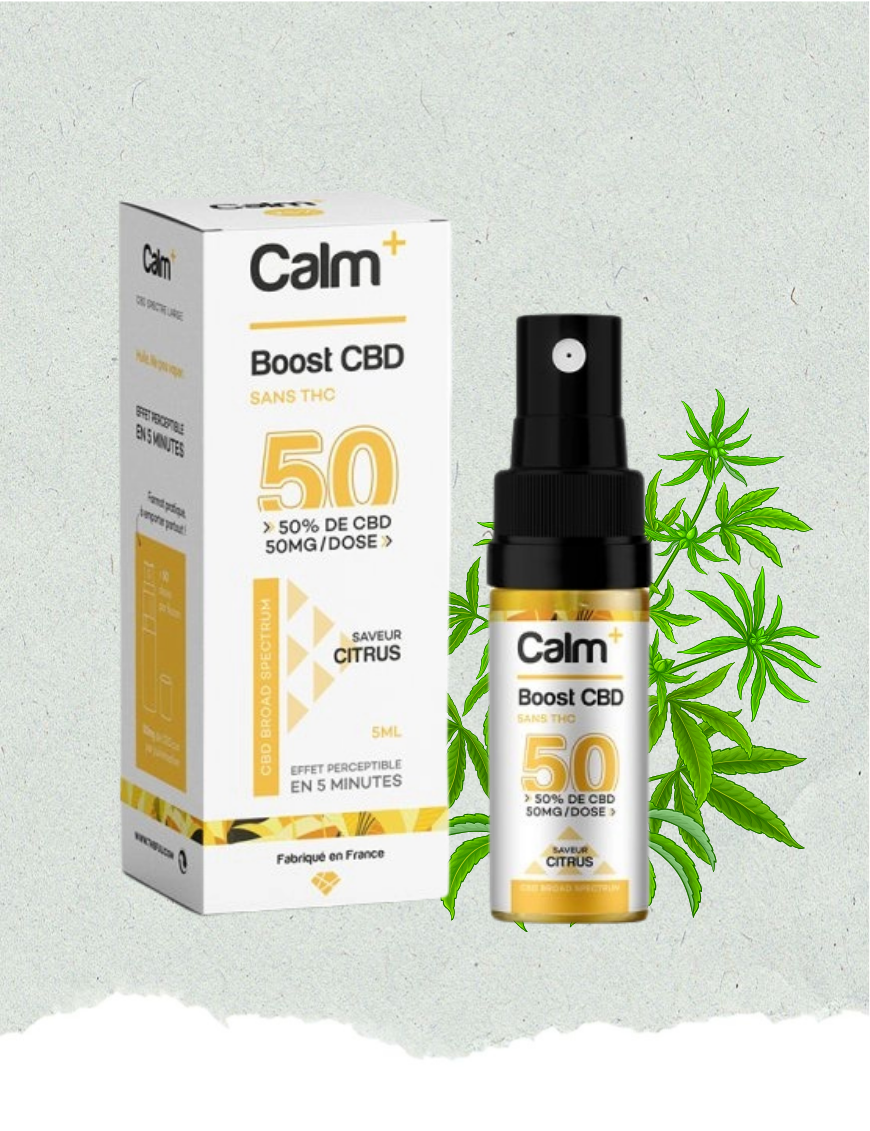 Spray Boost CBD 50% - CALM+