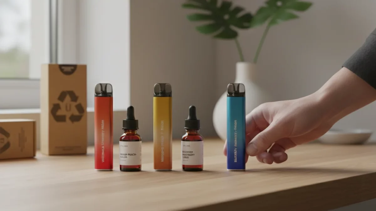 Les meilleurs goûts de puff en 2026 - illustration principale - Green and Vape