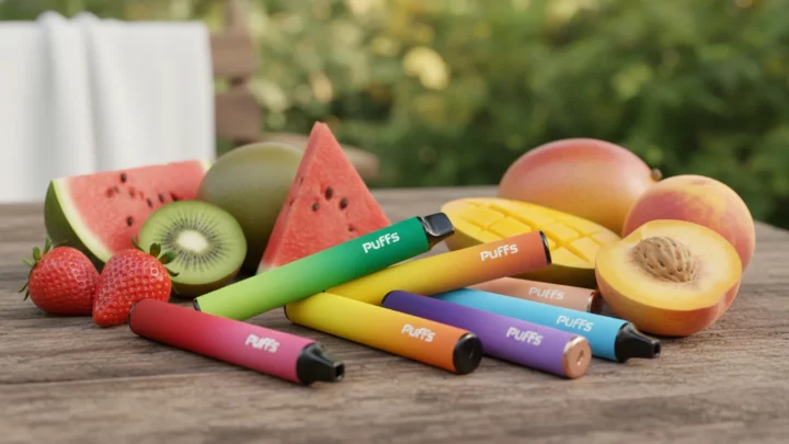 Puff jetable : les meilleures saveurs fruitées - illustration principale - Green and Vape