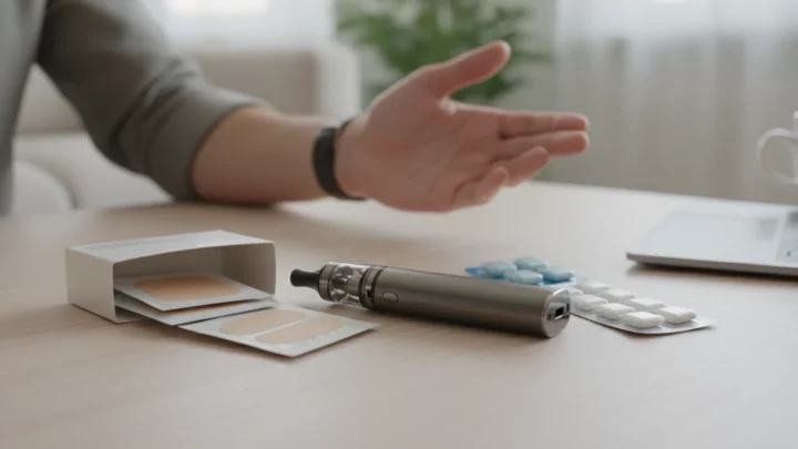 Substituts nicotiniques vs e-cigarette : que choisir ? - illustration principale - Green and Vape
