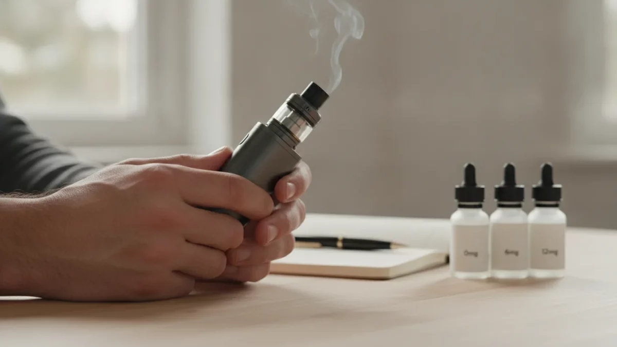 Comment choisir son taux de nicotine pour arrêter de fumer ? - illustration principale - Green and Vape