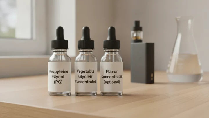 Composition d'un e-liquide : ce que vous respirez - illustration principale - Green and Vape