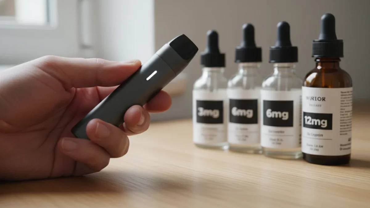 E-liquide avec nicotine : quel taux choisir ? - illustration principale - Green and Vape
