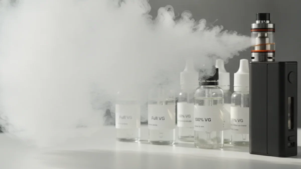 E-liquide full VG : pour qui et pourquoi ? - illustration principale - Green and Vape