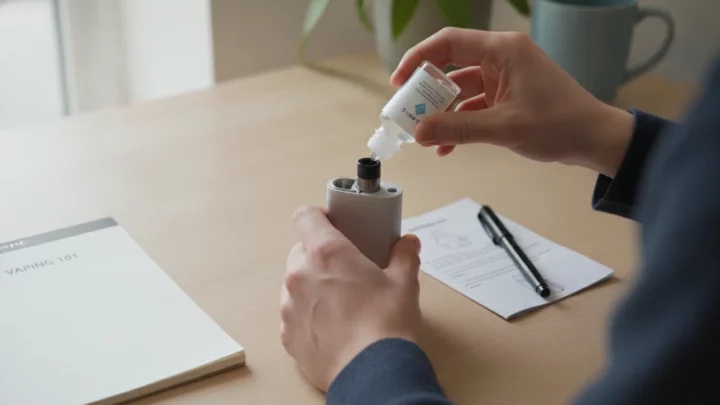 E-liquide pour cigarette électronique débutant : guide - illustration principale - Green and Vape