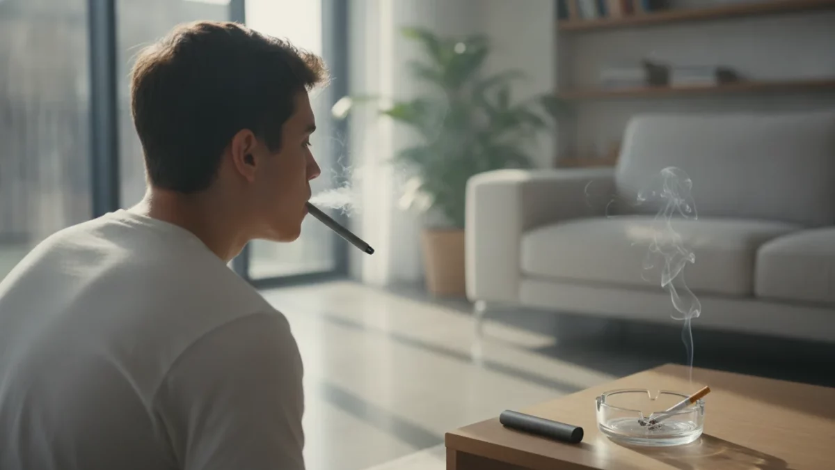 Fumer une puff laisse-t-il une odeur ? - illustration principale - Green and Vape