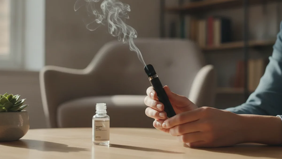 Les e-liquides au sel de nicotine pour le sevrage tabagique - illustration principale - Green and Vape