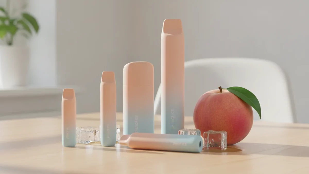 Puff peach ice : les meilleures du marché - illustration principale - Green and Vape