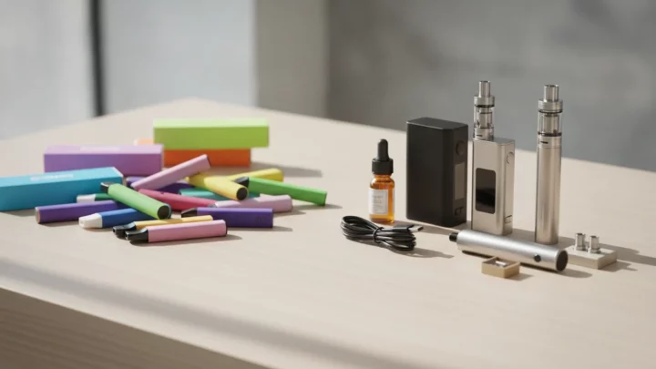 Différence entre une puff et une cigarette électronique classique - illustration principale - Green and Vape
