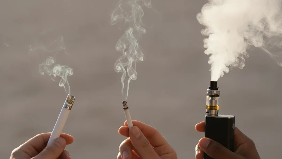 La puff fait-elle plus de vapeur que la cigarette ? - illustration principale - Green and Vape