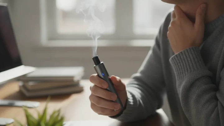 Pourquoi certains e-liquides font tousser ? - illustration principale - Green and Vape