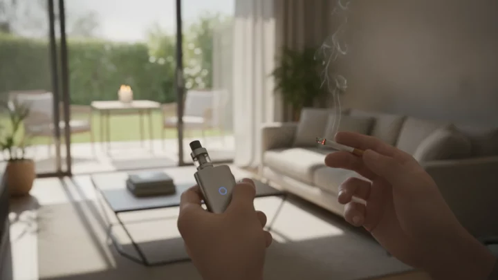 Vape et cigarette en parallèle : est-ce efficace ? - illustration principale - Green and Vape