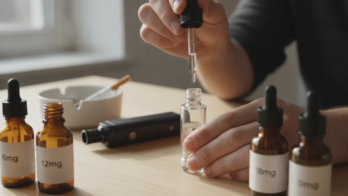 Comment doser correctement la nicotine dans son e-liquide ? - illustration principale - Green and Vape