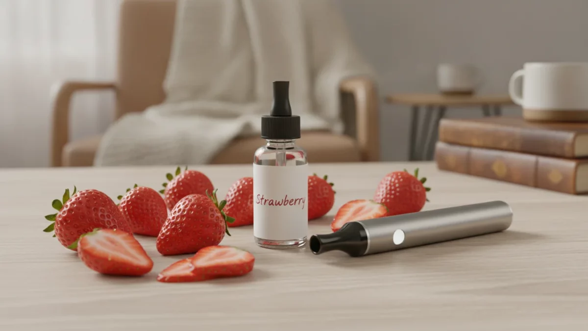 E-liquide fraise : les meilleures références - illustration principale - Green and Vape