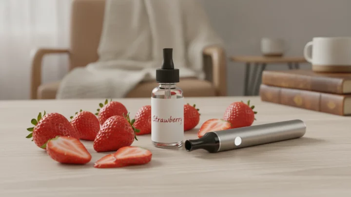 E-liquide fraise : les meilleures références - illustration principale - Green and Vape