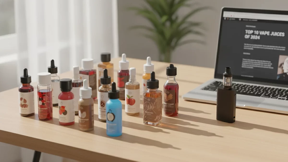 Meilleur e-liquide 2026 : notre classement - illustration principale - Green and Vape