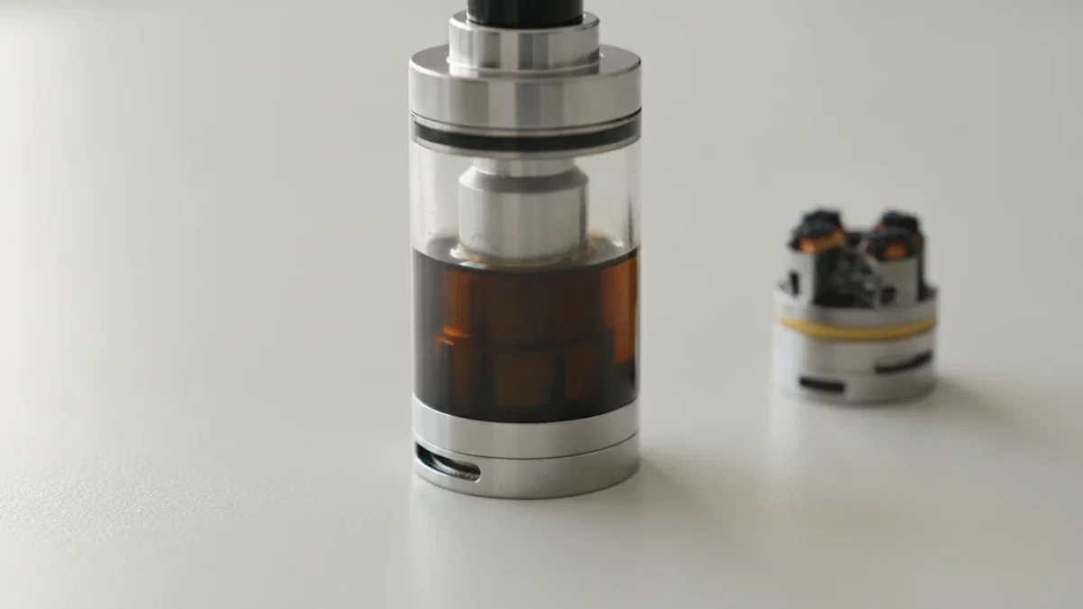 Pourquoi l'e-liquide noircit-il dans mon atomiseur ? - illustration principale - Green and Vape
